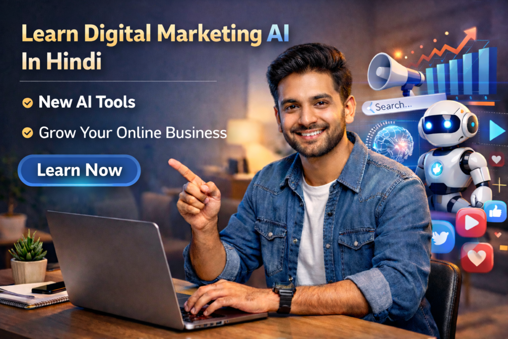 Learn Digital Marketing AI in Hindi